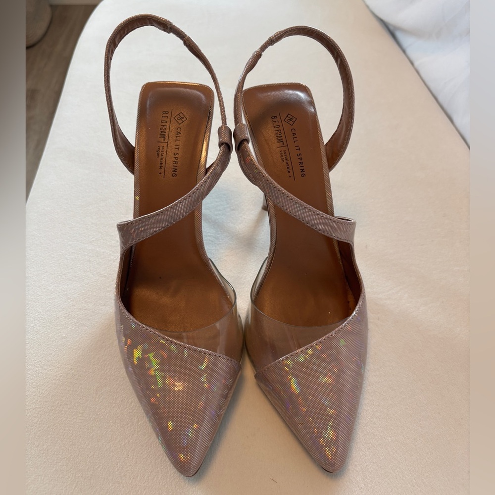 Call It Spring Iridescent Heels